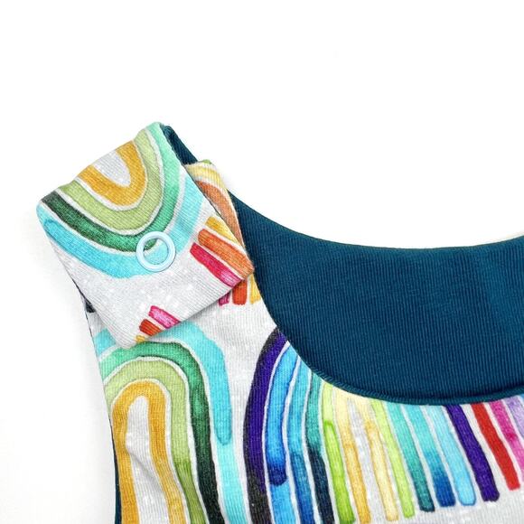 Poppet Small Shop Rainbows Romper - Picture 5 of 9